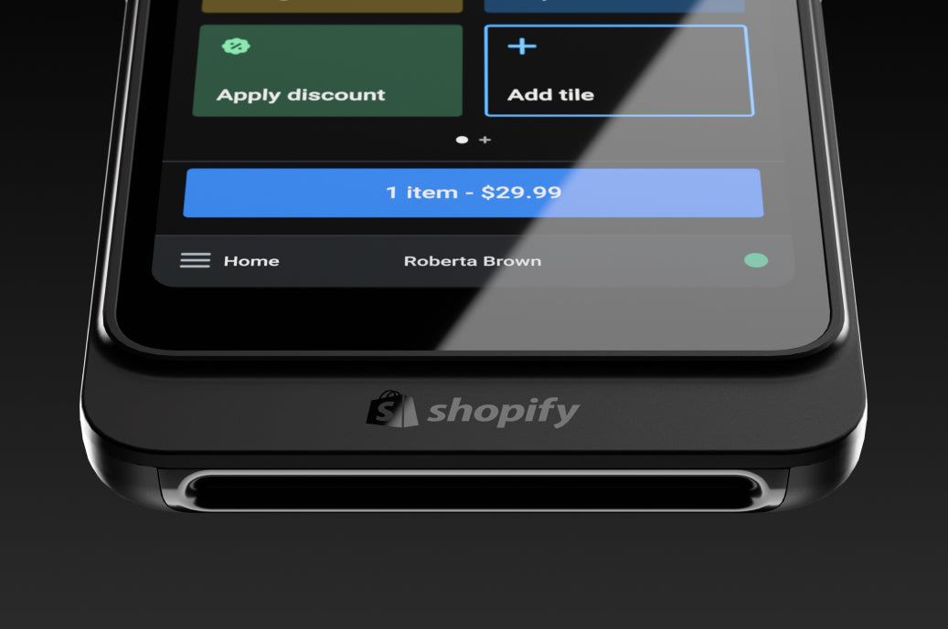 All new, fully-integrated Shopify POS hardware coming soon